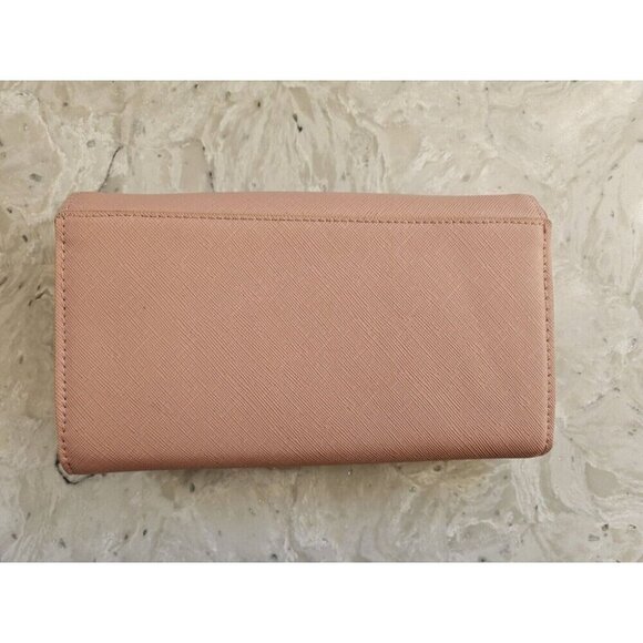 Harrods London Peach Colour Wallet - Picture 2 of 4